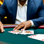 **Prompt:** "A professional, fully clothed card dealer in a high-end casino, dealing cards at a blackjack table, appropriate attire, safe for work, perfect anatomy, natural proportions, professional photography, well-lit, focus on hands, modest clothing, family-friendly environment."
